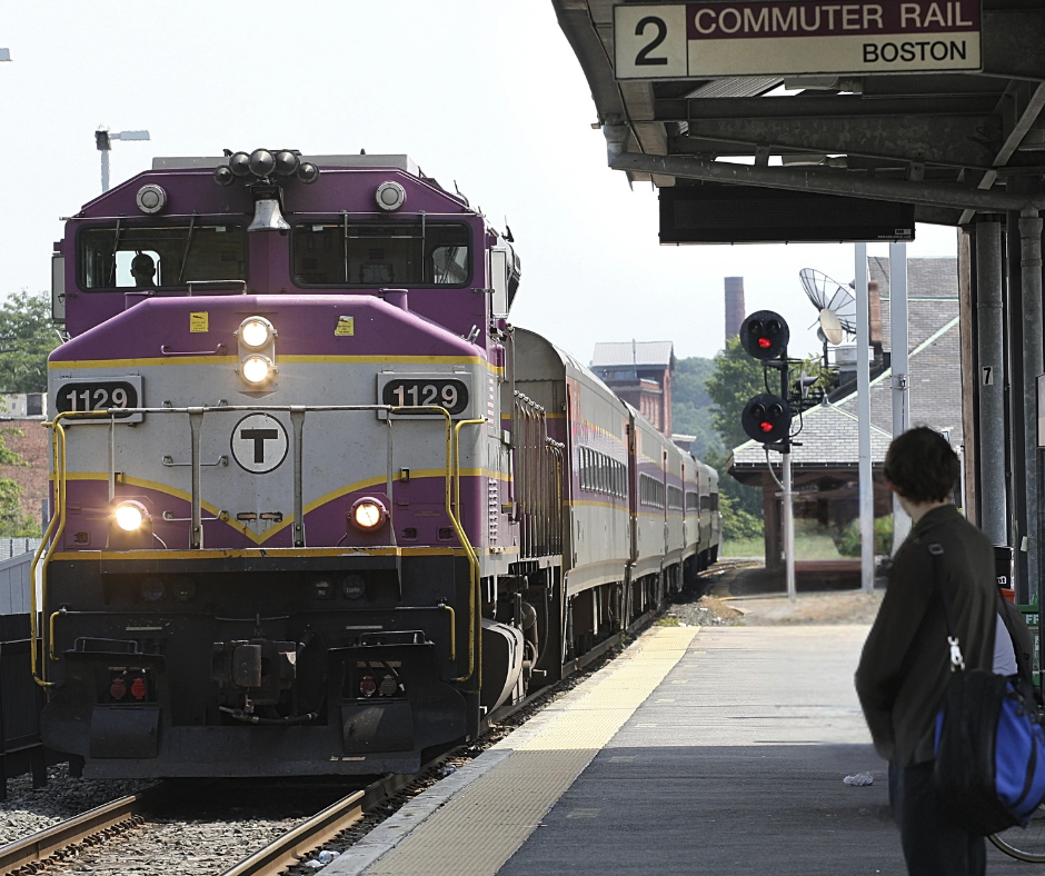 Gloucester Train Station. Salem is a short trip from Glloucester.